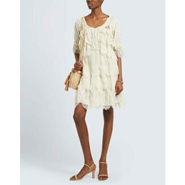 【送料無料】 ツインセット レディース ワンピース トップス Mini dresses White