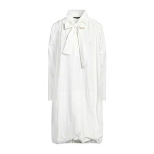【送料無料】 ハイ レディース ワンピース トップス Midi dresses White 【送料無料】 ハイ レディース ワンピース トップス Midi dresses White