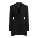 【送料無料】 エルマンノ シェルヴィーノ レディース ジャケット&ブルゾン アウター Blazers Black