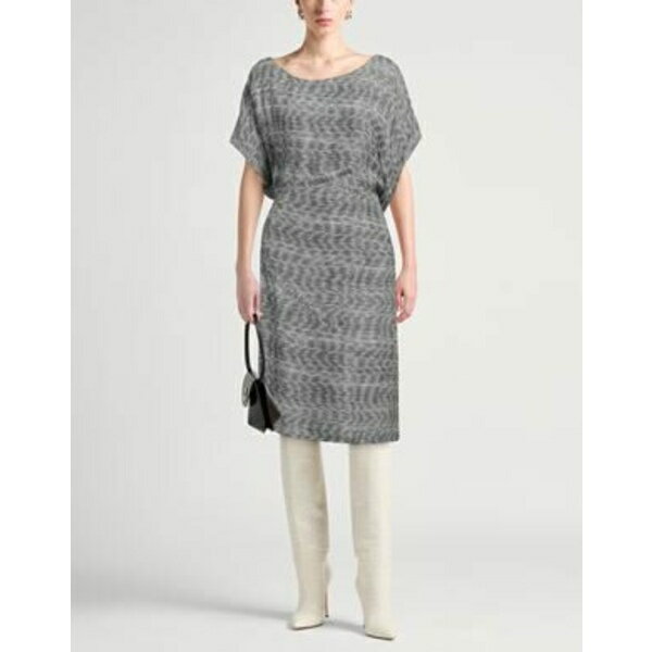 【送料無料】 クリスチャン ワイナンツ レディース ワンピース トップス Midi dresses Grey