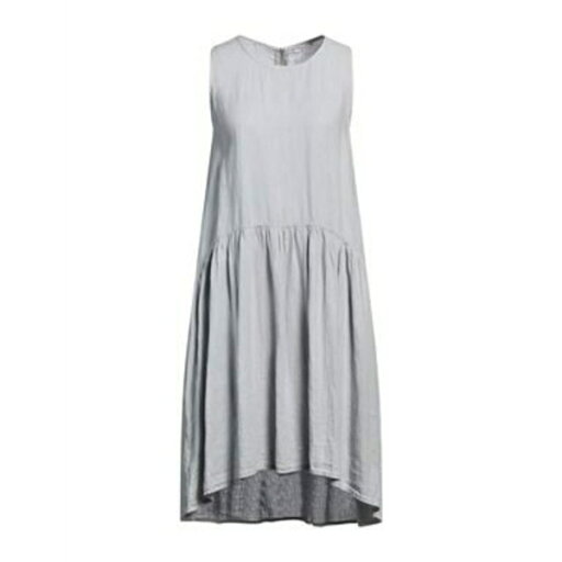 【送料無料】 ロッソピューロ レディース ワンピース トップス Midi dresses Grey 【送料無料】 ロッソピューロ レディース ワンピース トップス Midi dresses Grey