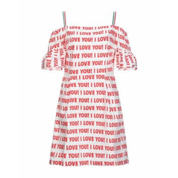 【送料無料】 ブルマリン レディース ワンピース トップス Mini dresses White