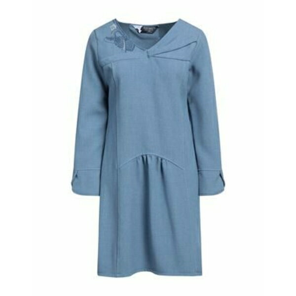 【送料無料】 エリサ カヴァレッティ バイ ダニエラ ダッラヴァッレ レディース ワンピース トップス Mini dresses Azure