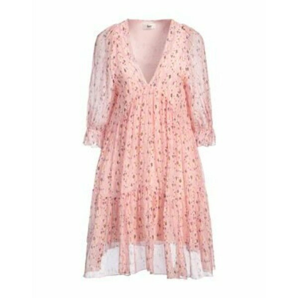 【送料無料】 ビーユー レディース ワンピース トップス Mini dresses Pink