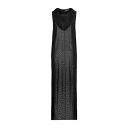 【送料無料】 イザベル・ベネナート レディース ワンピース トップス Maxi dresses Black(4)