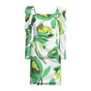 【送料無料】 カーラ ルイス レディース ワンピース トップス Mini dresses Green