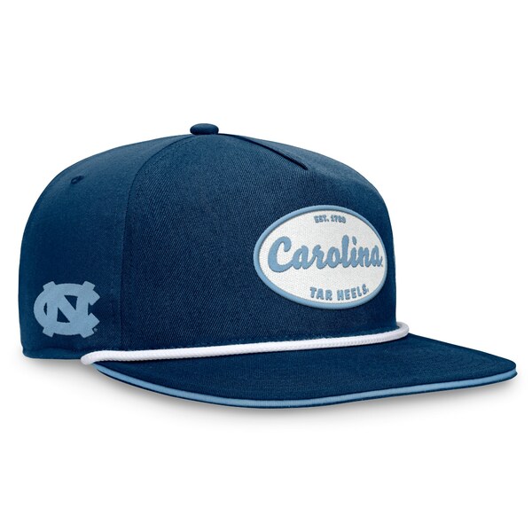 トップ・オブ・ザ・ワールド メンズ 帽子 アクセサリー North Carolina Tar Heels Top of the World Iron Golfer Adjustable Hat Carolina Navy