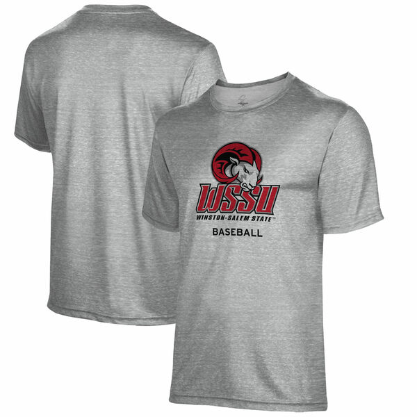 プロスフィア メンズ Tシャツ トップス WinstonSalem State Rams Baseball Name Drop TShirt Gray