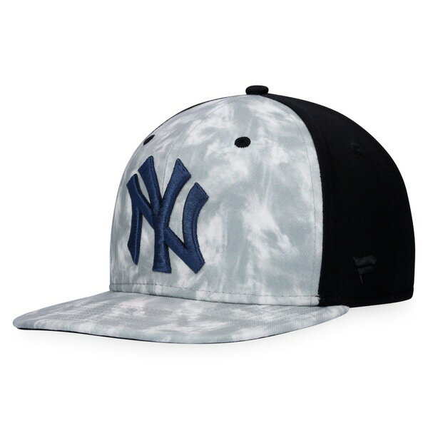 楽天astyファナティクス メンズ 帽子 アクセサリー New York Yankees Majestic Smoke Dye Snapback Hat Gray