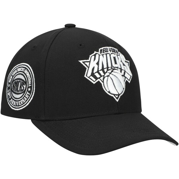 ミッチェル＆ネス ミッチェル&ネス メンズ 帽子 アクセサリー New York Knicks Mitchell & Ness Panda Adjustable Hat Black