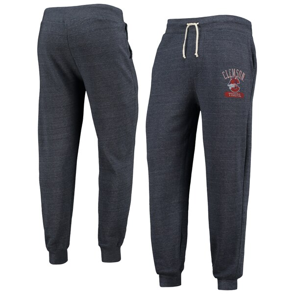 オルタナティヴ アパレル メンズ カジュアルパンツ ボトムス Clemson Tigers Alternative Apparel Dodgeball TriBlend Pants Heathered Navy