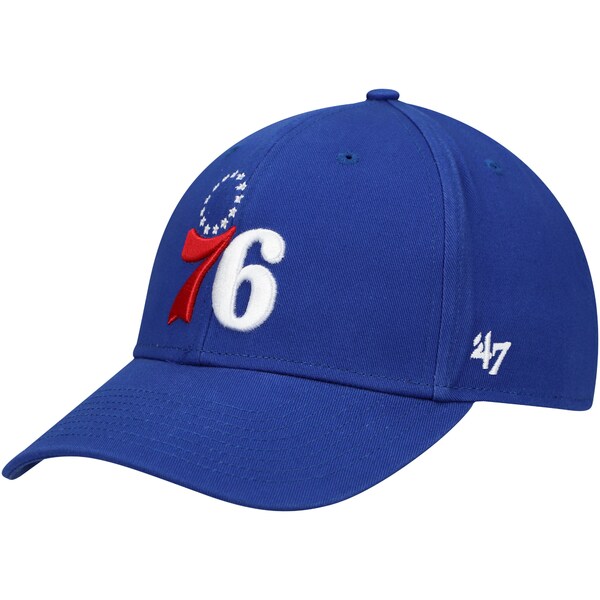 フォーティーセブン メンズ 帽子 アクセサリー Philadelphia 76ers '47 Legend MVP Adjustable Hat Royal