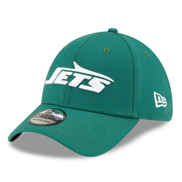 ニューエラ メンズ 帽子 アクセサリー New York Jets New Era NFL Team Classic 39THIRTY Flex Hat Green