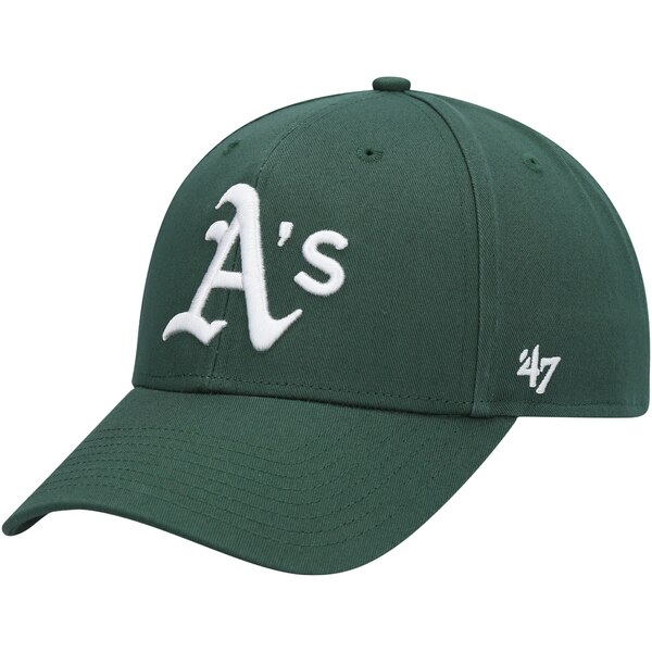 フォーティーセブン メンズ 帽子 アクセサリー Oakland Athletics '47 Legend MVP Adjustable Hat Green