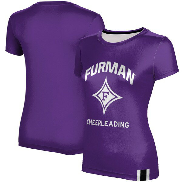 vXtBA fB[X TVc gbvX Furman Paladins Women's Cheerleading TShirt Purple