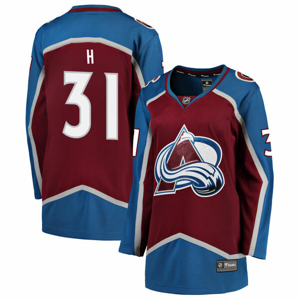 楽天astyファナティクス レディース ユニフォーム トップス Colorado Avalanche Fanatics Branded Women's Home Breakaway Custom Jersey Maroon