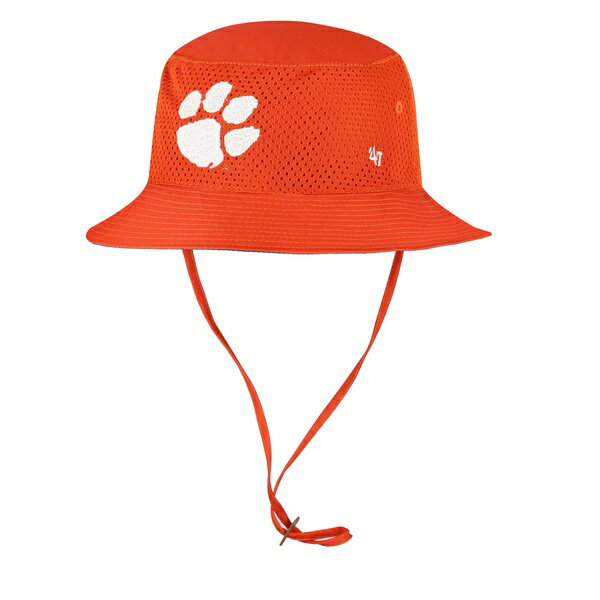 フォーティーセブン メンズ 帽子 アクセサリー Clemson Tigers '47 Panama Pail Bucket Hat Orange