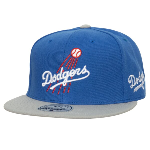 ミッチェル＆ネス ミッチェル&ネス メンズ 帽子 アクセサリー Los Angeles Dodgers Mitchell & Ness Bases Loaded Fitted Hat Royal/Gray