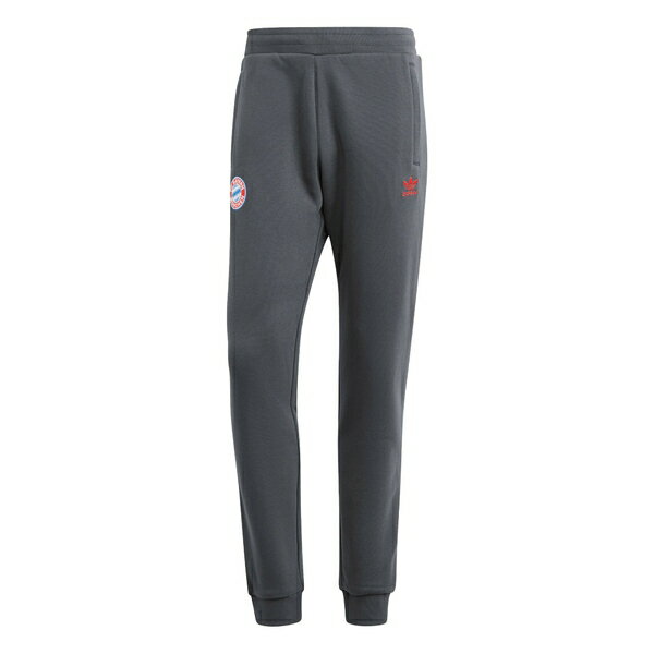 アディダスオリジナルス メンズ カジュアルパンツ ボトムス Bayern Munich adidas Originals Essentials Pants Charcoal