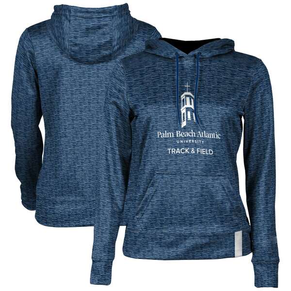 プロスフィア レディース パーカー・スウェットシャツ アウター Palm Beach Atlantic Sailfish ProSphere Women's Track & Field Pullover Hoodie Navy