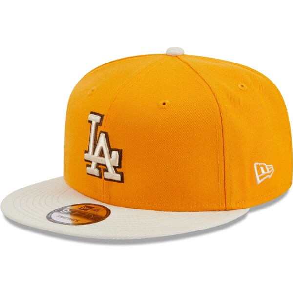 ニューエラ メンズ 帽子 アクセサリー Los Angeles Dodgers New Era Tiramisu 9FIFTY Snapback Hat Gold