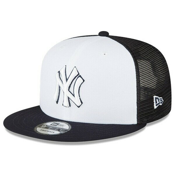 j[G Y Xq ANZT[ New York Yankees New Era 2023 OnField Batting Practice 9FIFTY Snapback Hat Navy/White