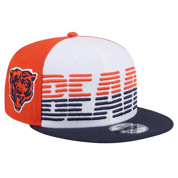 j[G Y Xq ANZT[ Chicago Bears New Era Throwback Space 9FIFTY Snapback Hat White/Navy