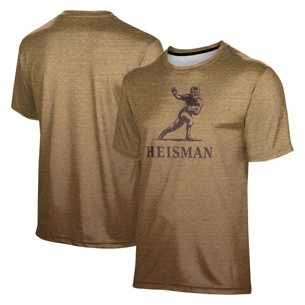 ץե  T ȥåץ The Heisman ProSphere Trophy Logo T Shirt Brown