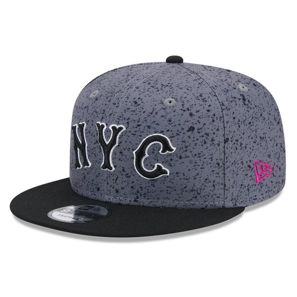 ˥塼  ˹ ꡼ New York Mets New Era 2024 City Connect Alternate 9FIFTY Snapback Hat Graphite/Black