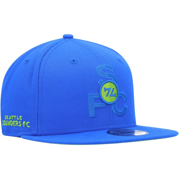 ˥塼  ˹ ꡼ Seattle Sounders FC New Era Kick Off 9FIFTY Snapback Hat Blue