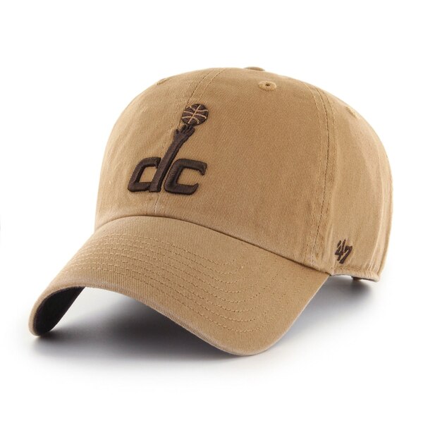 tH[eB[Zu Y Xq ANZT[ Washington Wizards '47 Ballpark Clean Up Adjustable Hat Tan