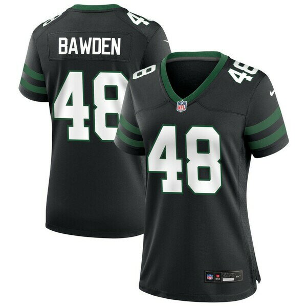 iCL fB[X jtH[ gbvX New York Jets Nike Women's Alternate Custom Game Jersey Legacy Black