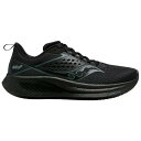サッカニー レディース ランニング スポーツ Saucony Women's Ride 17 Running Shoes Triple Black