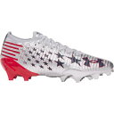 アンダーアーマー メンズ サッカー スポーツ Under Armour Blur Pro USA Football Cleats Silver/Red
