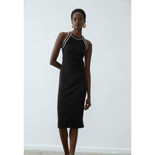 アンナ フィールド レディース ワンピース トップス Day dress - black,white アンナ フィールド レディース ワンピース トップス Day dress - black,white