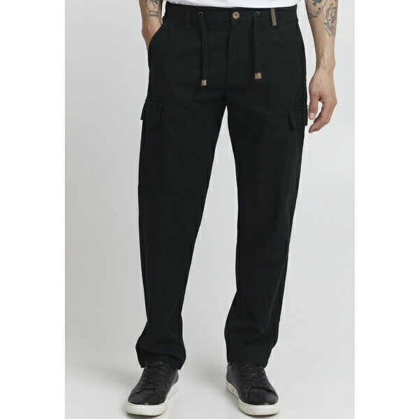 インディコーデ ジーンズ メンズ カジュアルパンツ ボトムス IDMOSAT - Cargo trousers - black