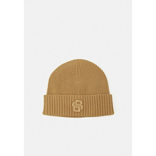ボス メンズ 帽子 アクセサリー EDO UNISEX - Beanie - medium beige
