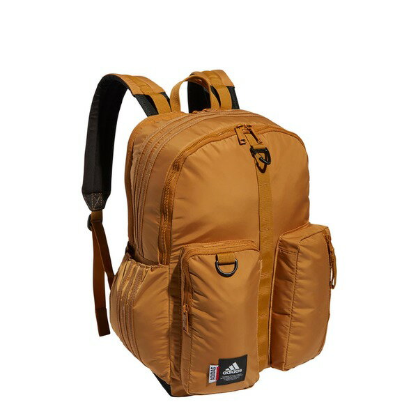 アディダス メンズ バックパック・リュックサック バッグ Iconic 3-Stripe Backpack Medium Brown