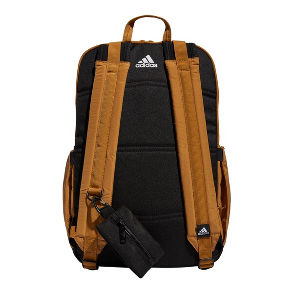 アディダス メンズ バックパック・リュックサック バッグ Iconic 3-Stripe Backpack Medium Brown