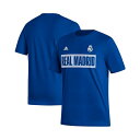 アディダス メンズ Tシャツ トップス Men 039 s Blue Real Madrid Culture Bar T-shirt Blue