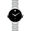 モバド モバド レディース 腕時計 アクセサリー Women's Museum Classic Swiss Automatic Silver-Tone Stainless Steel Bracelet Watch 32mm Silver