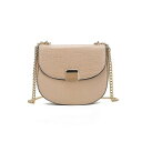 ブルックリン MKFコレクション レディース ショルダーバッグ バッグ Brooklyn Crocodile Embossed Women's Shoulder Bag by Mia K Taupe