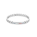 トミー ヒルフィガー メンズ ブレスレット・バングル・アンクレット アクセサリー Men's Bracelet Silver-Tone