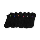 t[ fB[X C A_[EFA Women's 6-Pk. Cushion Low-Cut Socks Black Color Assortment