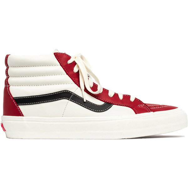 Vans バンズ メンズ スニーカー 【Vans Sk8-Hi Reissue VLT LX】 サイズ US_8.5(26.5cm) Chili Pepper Marshmallow