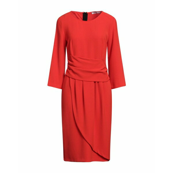 【送料無料】 ビートライス レディース ワンピース トップス Midi dresses Red