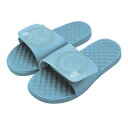 アイスライド メンズ サンダル シューズ New York City FC ISlide Tonal Pop Slide Sandals Light Blue