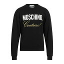 【送料無料】 モスキーノ メンズ パーカー・スウェットシャツ アウター Sweatshirts Black