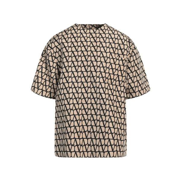 【送料無料】 ヴァレンティノ ガラヴァーニ メンズ Tシャツ トップス T-shirts Light brown