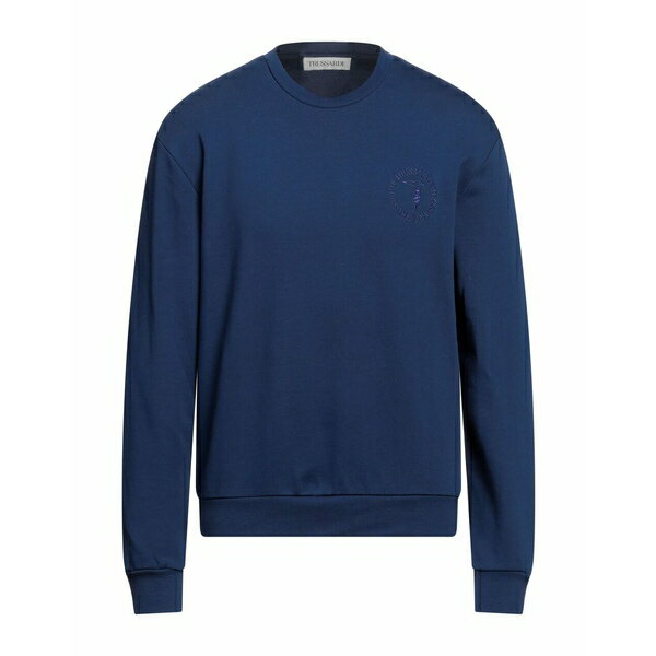 【送料無料】 トラサルディ メンズ パーカー・スウェットシャツ アウター Sweatshirts Blue
